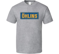 Ohlins Automobile Car Truck Motorcycle Auto Parts Cool Distressed Styl
