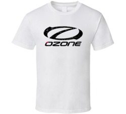 Ozone Automobile Car Truck Motorcycle Cool Distressed Style Brand Logo