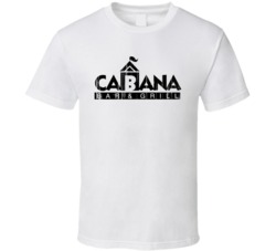 Cabana Bar And Grill Logo Popular Reastaurant Food Drink Gift T Shirt
