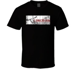 Long Horn Steakhouse Logo Popular Steak Dinner Restaurant Food Gift T 