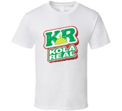 Kola Real Logo Popular Pop Soft Drink Company Brand Gift T Shirt