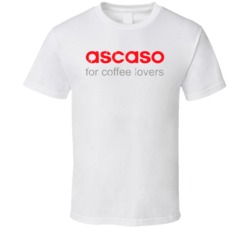 Ascaso Logo Popular Coffee Brand Drink Fan Gift T Shirt