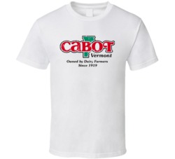 Cabot Vermont Logo Popular Cheese Brand Company Food Fan Gift T Shirt