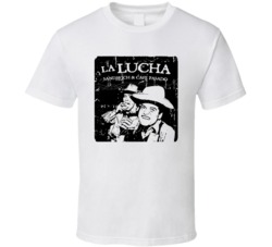 La Lucha Logo Popular Sandwich Cafe Restaurant Food Fan Gift T Shirt