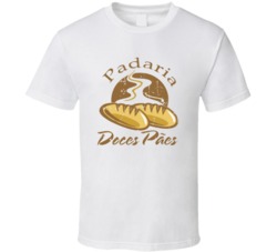 Padaria Logo Popular Bakery Food Fan Gift T Shirt