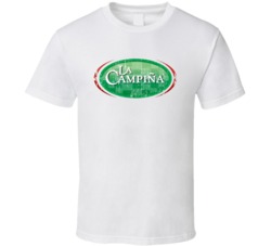 La Campina Logo Popular Diary Products Brand Company Fan Gift T Shirt