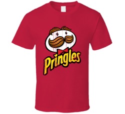 Pringles Logo Popular Chips Brand Snack Food Company Fan Gift T Shirt