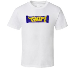 Twirl Logo Popular Chocolate Bar Brand Snack Dessert Food Fan Gift T S