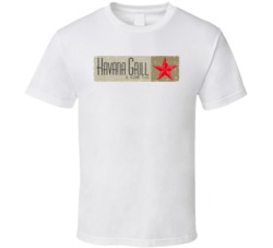 Havana Grill Logo Popular Tropical Food Restaurant Fan Gift T Shirt