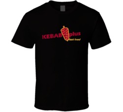 Kebabi Plus Logo Popular Kebab Fast Food Restaurant Fan Gift T Shirt