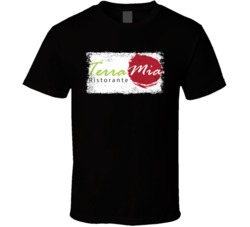 Terra Mia Logo Popular Italian Food Restaurant Fan Gift T Shirt