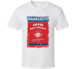 Ramazzotti Logo Popular Liqueur Alcohol Beverage Drink Fan Gift T Shir