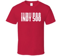 Indy 500 Fight Club Retro Vintage Look Race Fan T Shirt