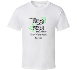 Star Wars Dark Forces I Like To Party Gamer T shirt