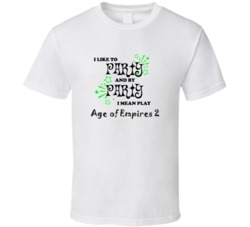 Age of Empires 2 I Like To Party Gamer T shirt