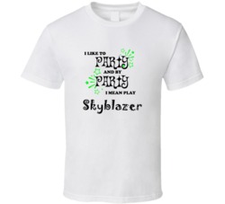 Skyblazer I Like To Party Gamer T shirt