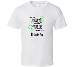 Diablo I Like To Party Gamer T shirt