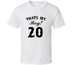 That's My Boy! Number 20 Proud Sports Parent T shirt