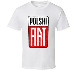 Polski Fiat Automobile Car Truck Motorcycle Parts Cool Distressed Styl