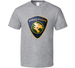 Proton Automobile Car Truck Motorcycle Parts Cool Distressed Style Bra