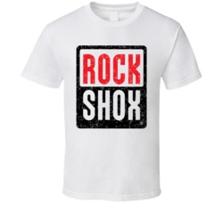 Rock Shox Auto Automobile Car Truck Motorcycle Parts Cool Distressed S