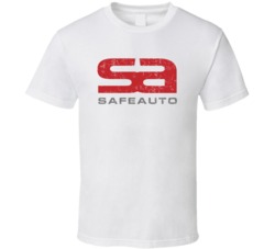 Safe Auto Automobile Car Truck Motorcycle Parts Cool Distressed Style 
