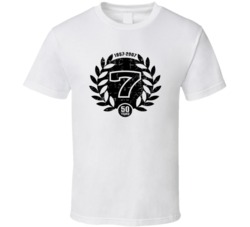 Seven 50 Years Auto Automobile Car Truck Motorcycle Parts Cool Distres