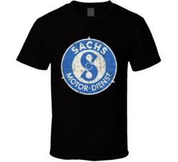 Sachs Motor Auto Automobile Car Truck Motorcycle Parts Cool Distressed