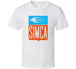Simca Auto Automobile Car Truck Motorcycle Parts Cool Distressed Style