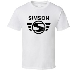 Simson Auto Automobile Car Truck Motorcycle Parts Cool Distressed Styl
