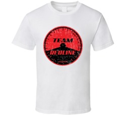 Team Redline Auto Automobile Car Truck Motorcycle Parts Cool Distresse