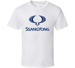 Ssang Yong Auto Automobile Car Truck Motorcycle Parts Cool Distressed 