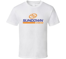 Sundown Motos Auto Automobile Car Truck Motorcycle Parts Cool Distress