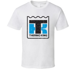 Thermo King Auto Automobile Car Truck Motorcycle Parts Cool Distressed