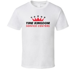 Tire Kingdom Auto Automobile Car Truck Motorcycle Parts Cool Distresse