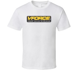 V Force Auto Automobile Car Truck Motorcycle Parts Cool Distressed Sty