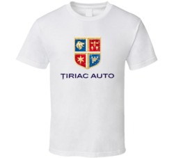 Tiriac Auto Automobile Car Truck Motorcycle Parts Cool Distressed Styl