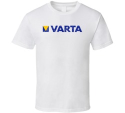 Varta Auto Automobile Car Truck Motorcycle Parts Cool Distressed Style