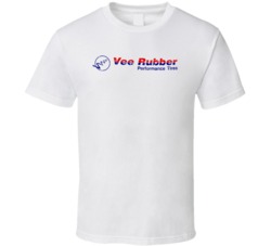 Vee Rubber Auto Automobile Car Truck Motorcycle Parts Cool Distressed 