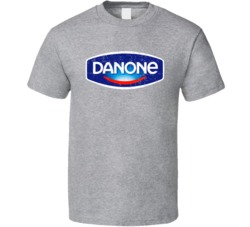 Danone Cool Popular Food Drink Restaurant Brand Logo Gift T Shirt