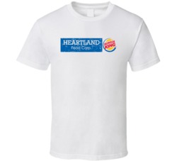 Heartland Food Co Logo Popular Food Brand Gift T Shirt
