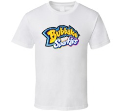 Bubbaloo Sparkies Cool Popular Food Restaurant Brand Logo Gift T Shirt