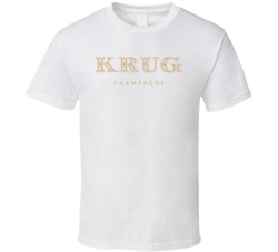Krug Champagne Cool Brand Logo Drinking Alcohol T Shirt