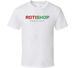 Roti Shop Cool Popular Food Drink Restaurant Brand Logo Gift T Shirt