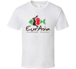 Eurasia Cool Popular Food Drink Restaurant Brand Logo Gift T Shirt