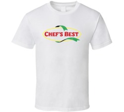 Chef's Best Cool Popular Food Drink Restaurant Brand Logo Gift T 