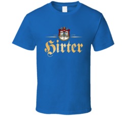 Hirter Bier Cool Popular Food Drink Restaurant Brand Logo Gift T Shirt