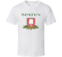 Spaten Cool Beer Brand Logo Drinking Alcohol T Shirt