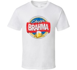 Chopp Brahma Cool Beer Brand Logo Drinking Alcohol T Shirt