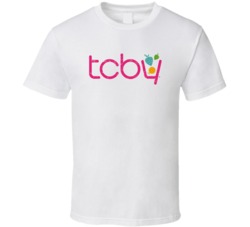 TCBY Cool Popular Food Drink Restaurant Brand Logo Gift T Shirt